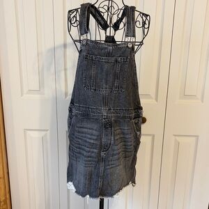 American Eagle Outfitters Black Denim Mini Dress